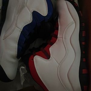 jordan 10 red and blue color way